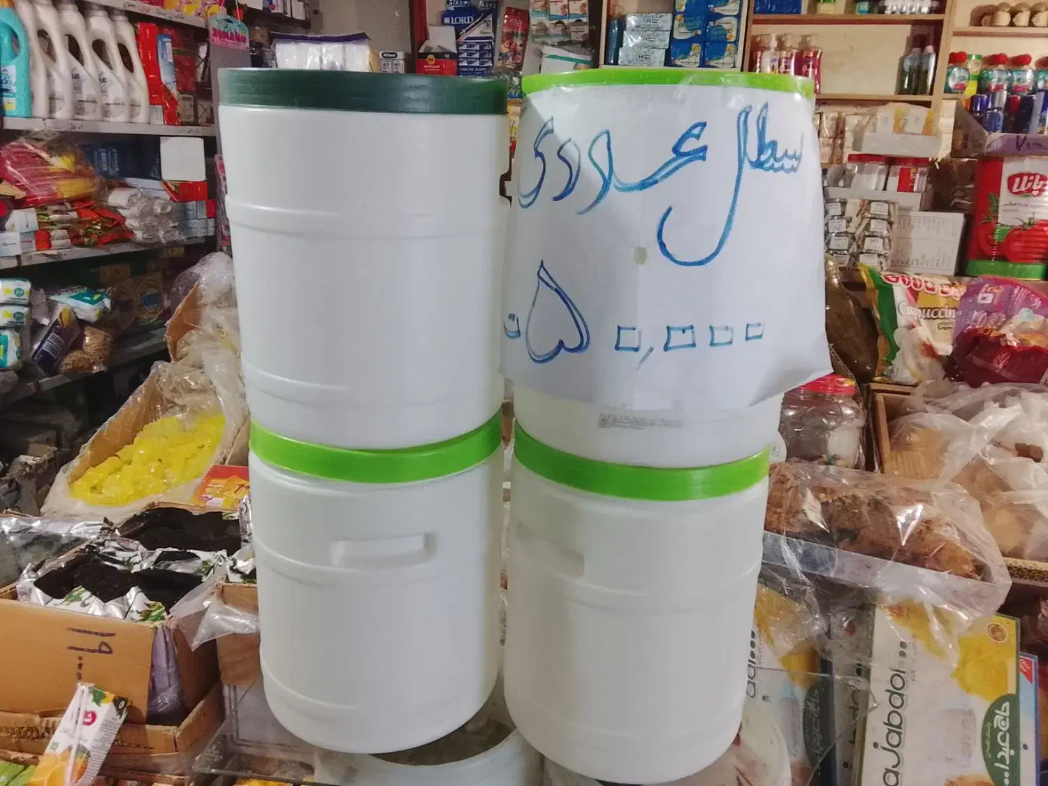 فروش سطل|ظروف نگهدارنده، پلاستیکی، یک‌بارمصرف|نقده, |دیوار