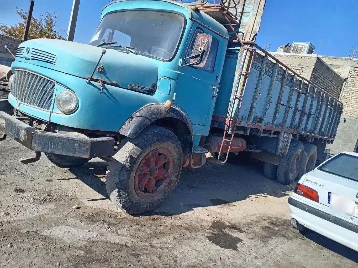 کامیون بنز ده چرخ اوراقی|خودرو سنگین|تیران, |دیوار