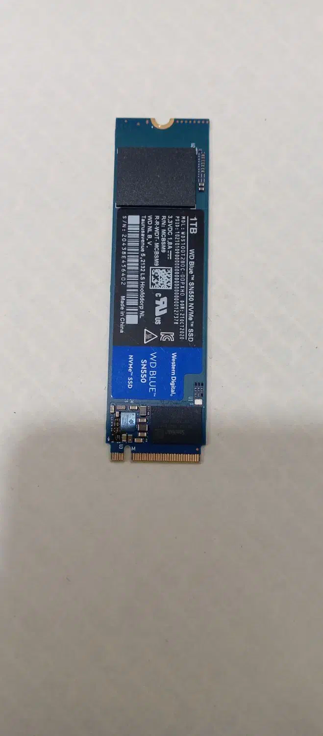 هارد ssd m2 1T وسترن دیجیتال آبی|قطعات و لوازم جانبی رایانه|اسلام‌شهر, شهرک احمدیه|دیوار