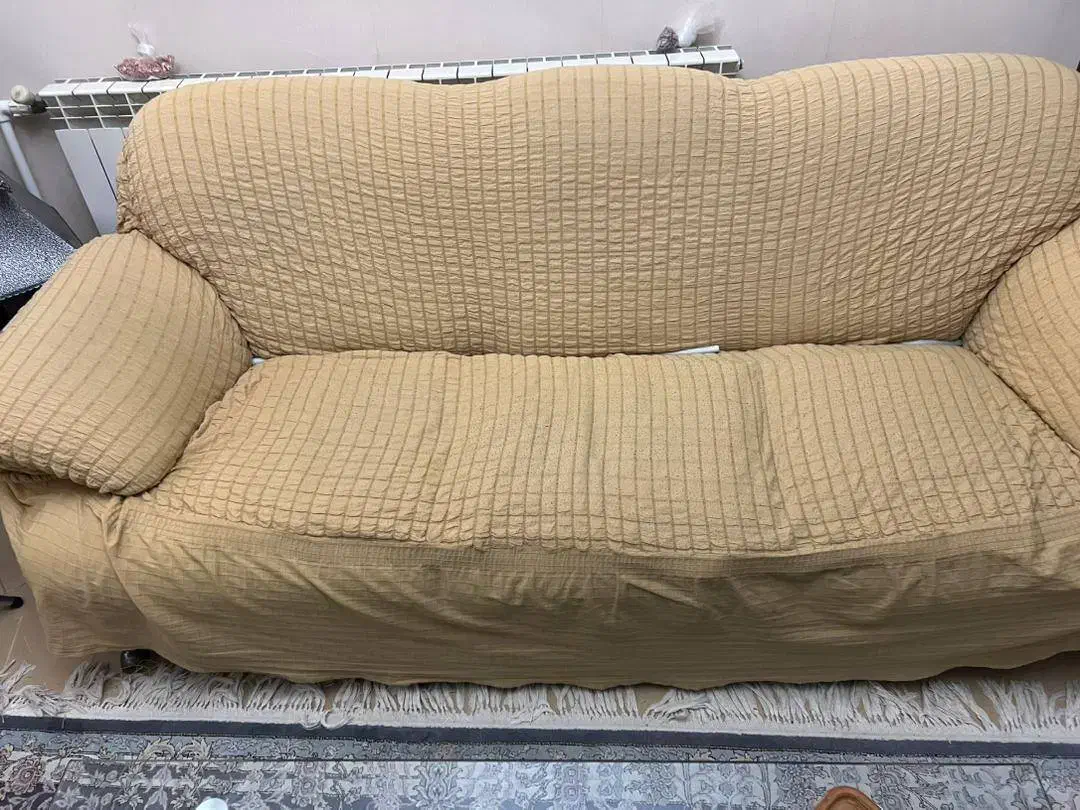 مبل راحتی ۷ نفره|مبلمان خانگی و میز عسلی|رشت, خمیران زاهدان|دیوار