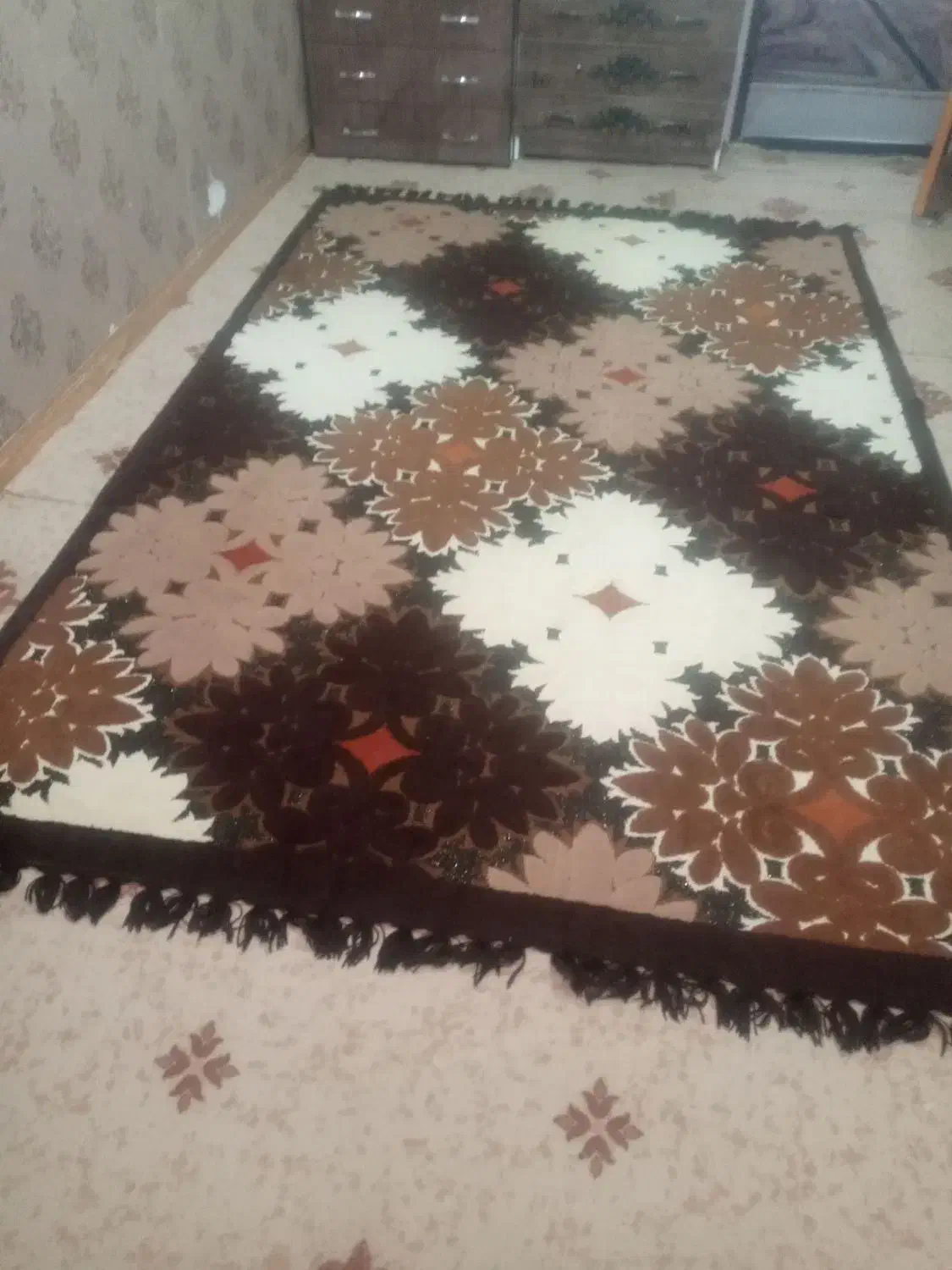 گلیم فرش|گلیم، جاجیم، گبه|کرمانشاه, |دیوار