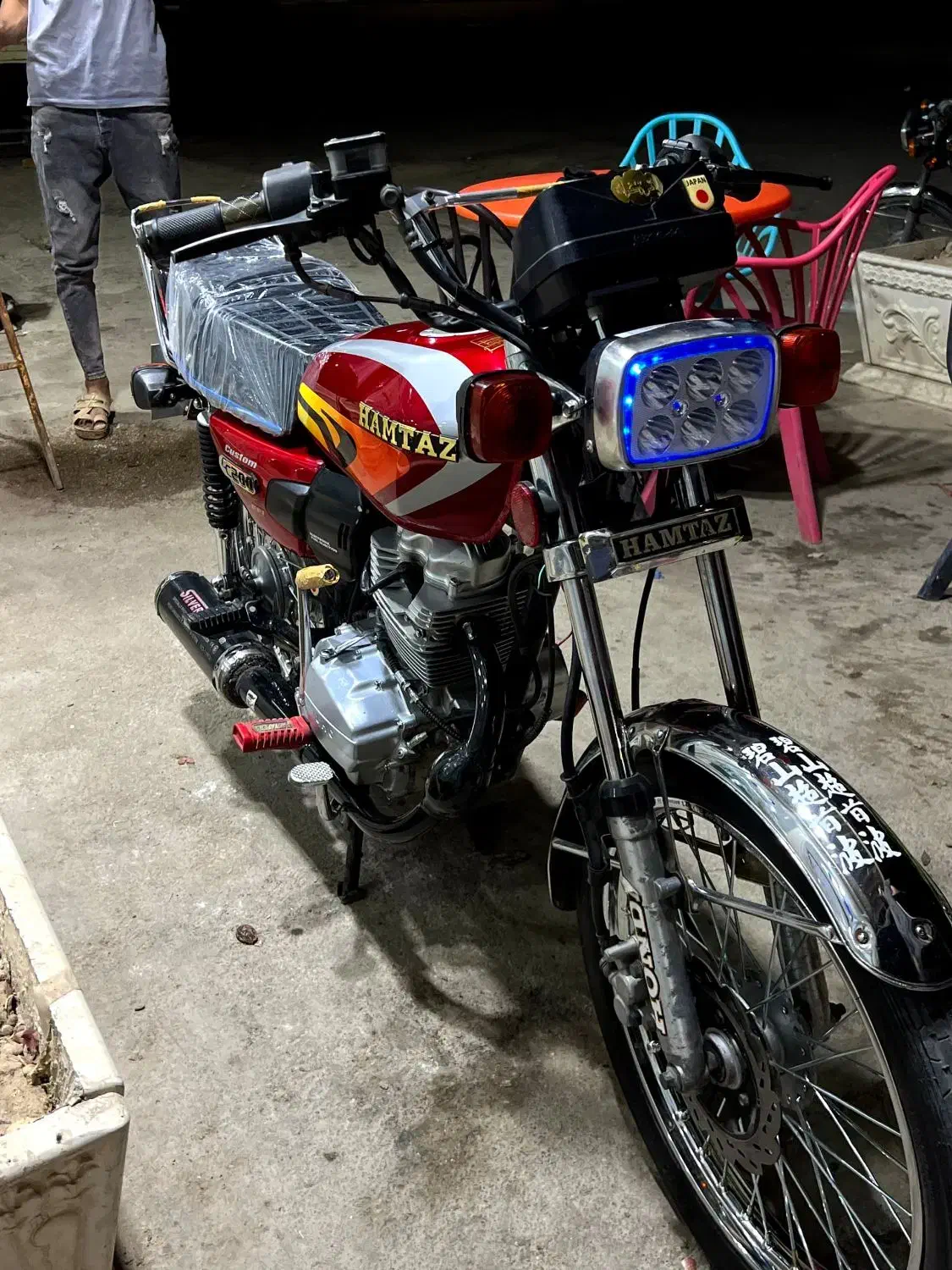 همتاز 200 مدل 95|موتورسیکلت|خرمشهر, |دیوار