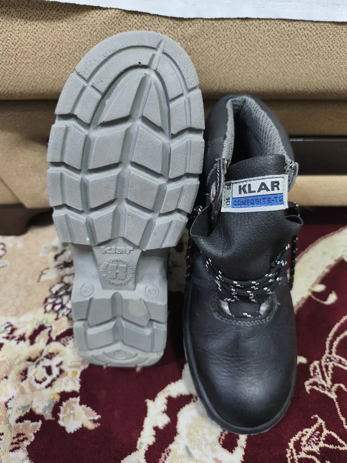 کفش ایمنی کلار ساقدار مدل 7227 سایز 43|کیف، کفش، کمربند|رشت, باهنر|دیوار