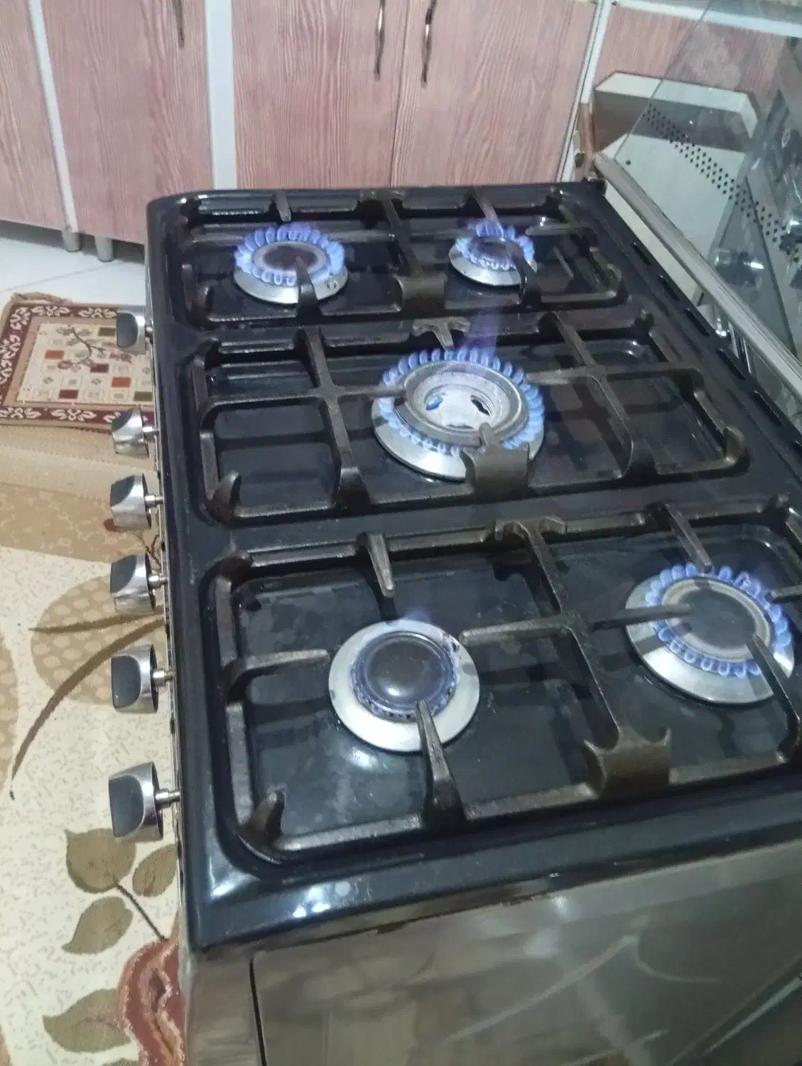 گاز۵شعله|اجاق گاز و لوازم برقی پخت‌وپز|نیشابور, مازول|دیوار