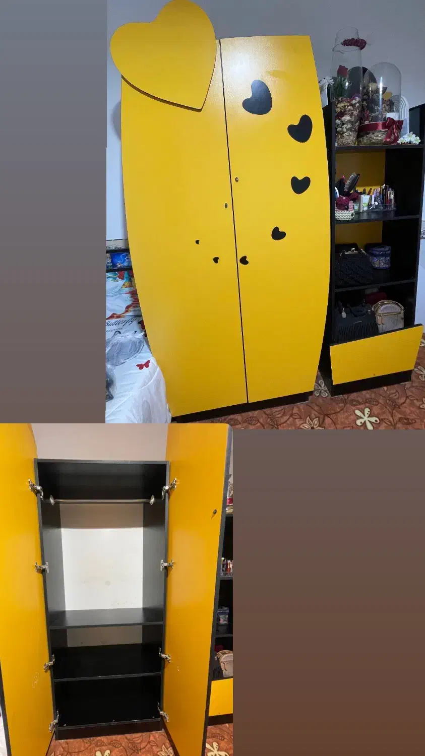 بدون هیچ خط ضربه ای|کتابخانه، شلف، قفسه‌های دیواری|فیروزآباد (فارس), |دیوار