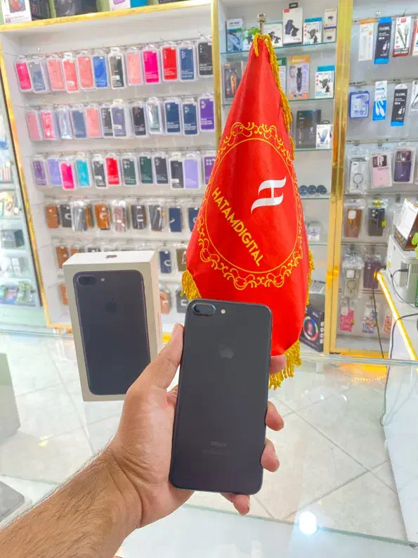 گوشی کارکرده ایفون 7plus 128G باتری 100درصد|موبایل|یزد, |دیوار