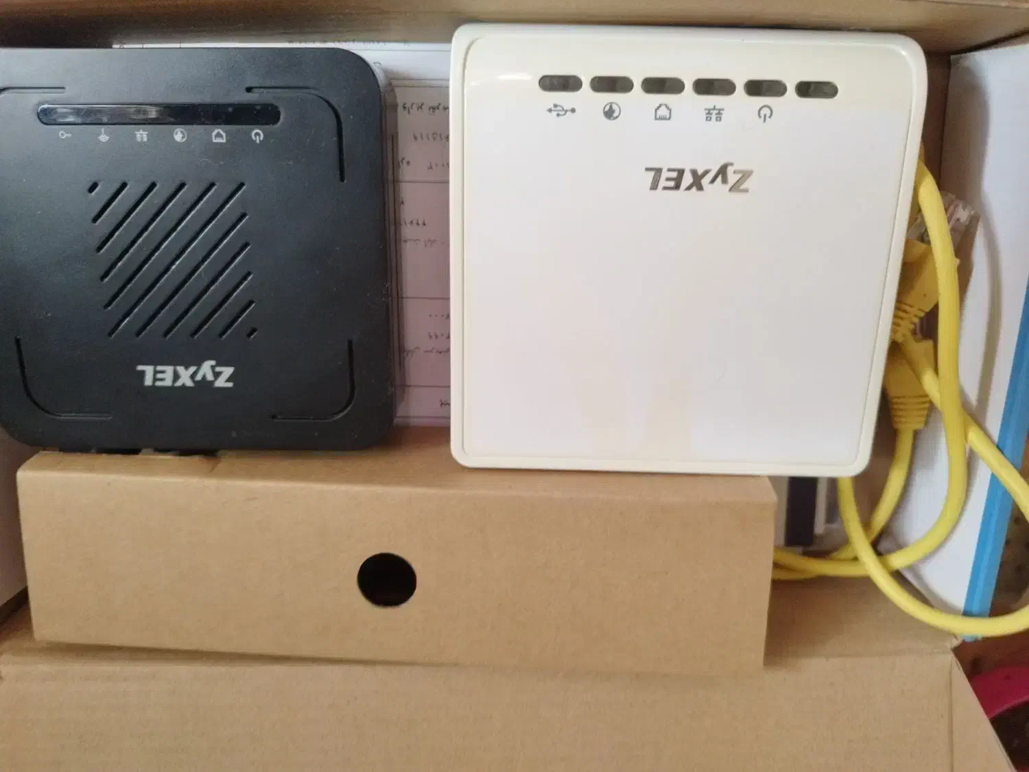 دو عدد مودم خانگی نو پرقدرت|مودم و تجهیزات شبکه|پرند, فاز ۶|دیوار