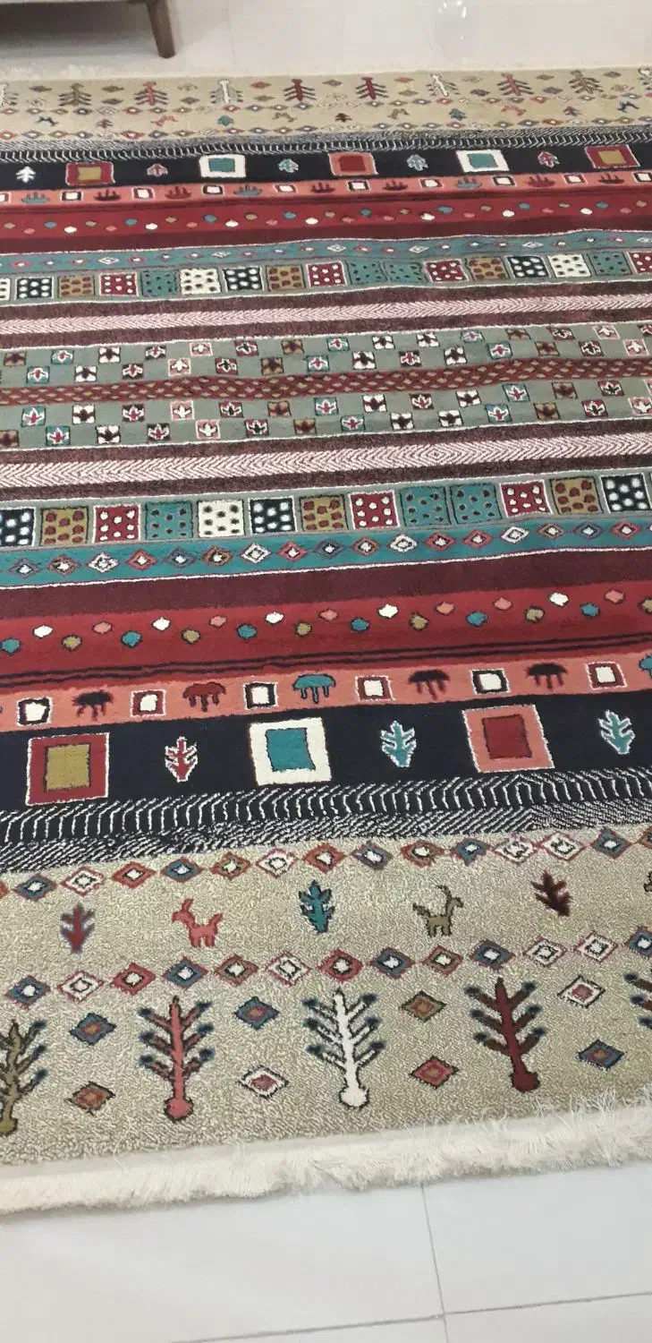 فرش طرح گلیم|فرش|آبادان, |دیوار