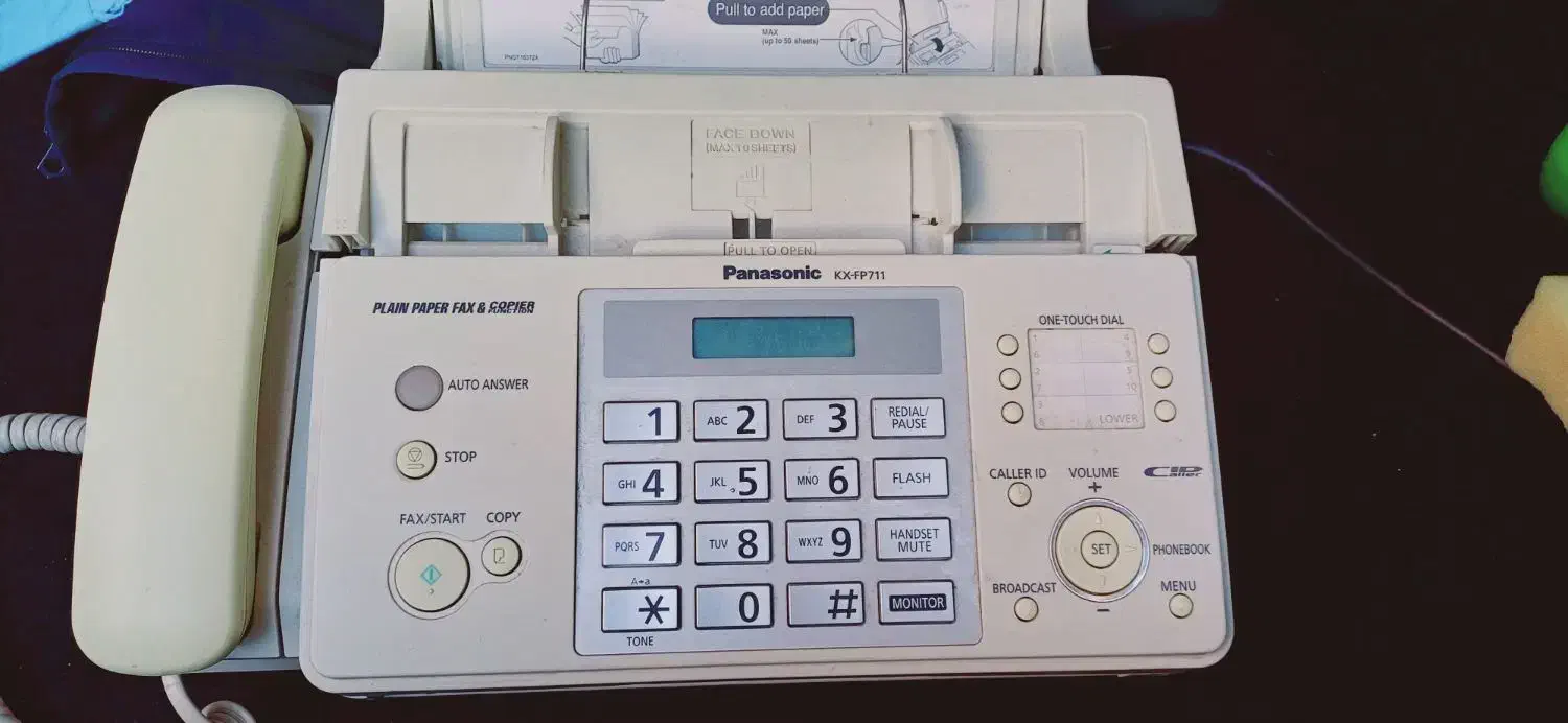 فکس تلفن پاناسونیک|پرینتر، اسکنر، کپی، فکس|تهران, صد دستگاه|دیوار