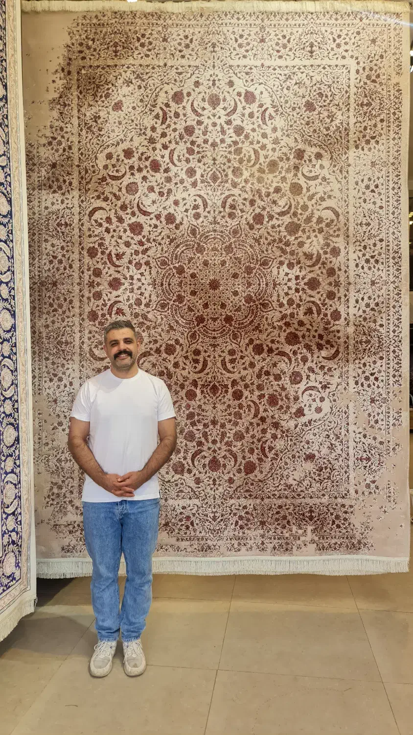فرش1200شانه ابریشم/ارسال رایگان/پرداخت بعداز تحویل|فرش|شیراز, معالی‌آباد|دیوار