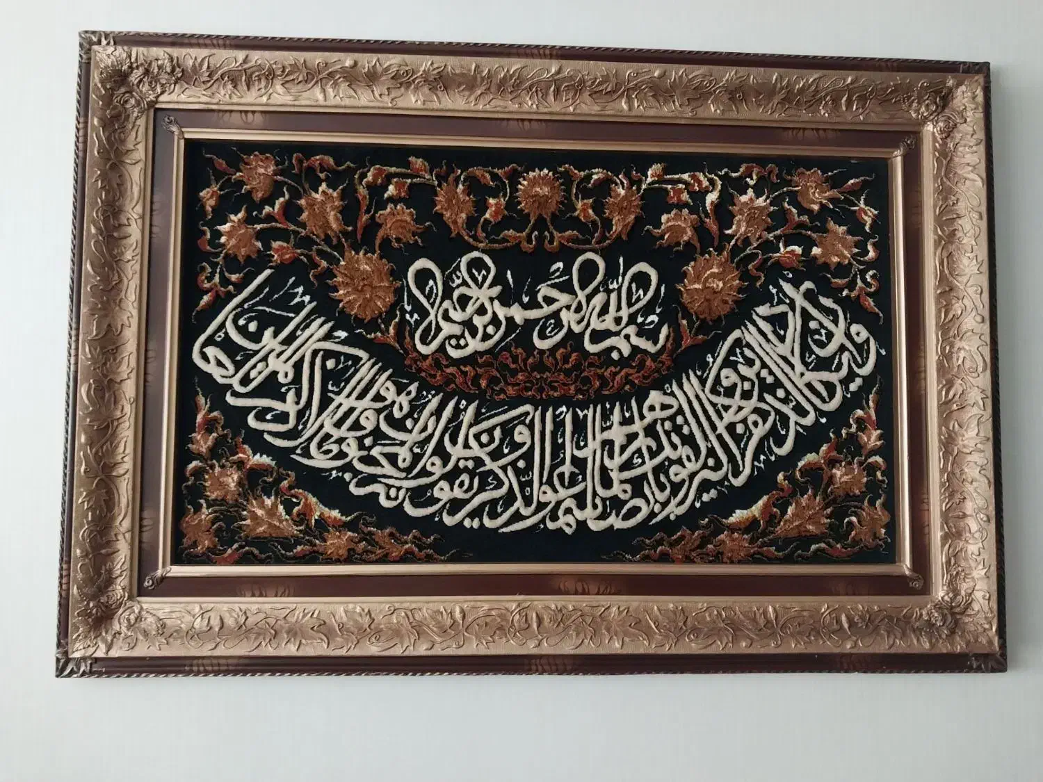 تابلو فرش دست بافت دو عدد|تابلو فرش|قزوین, |دیوار