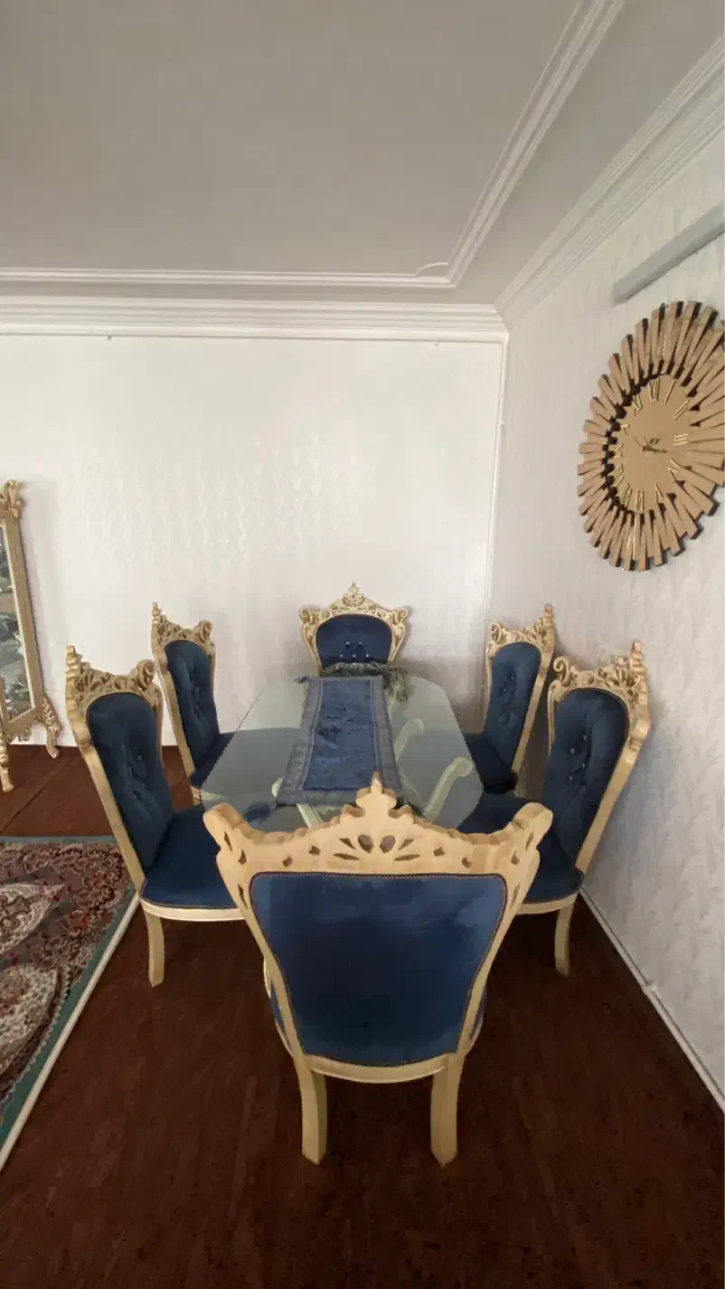 ناهار خوری همراه بوفه و ساعت|بوفه، ویترین، کنسول|اردبیل, |دیوار