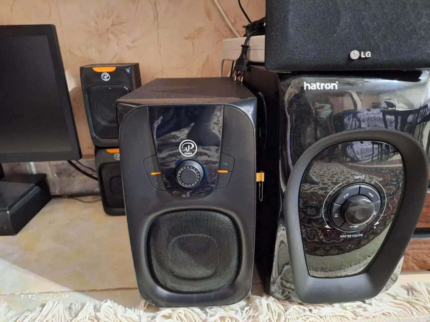 اسپیکر|سیستم صوتی خانگی|تربتحیدریه, منصوریه|دیوار