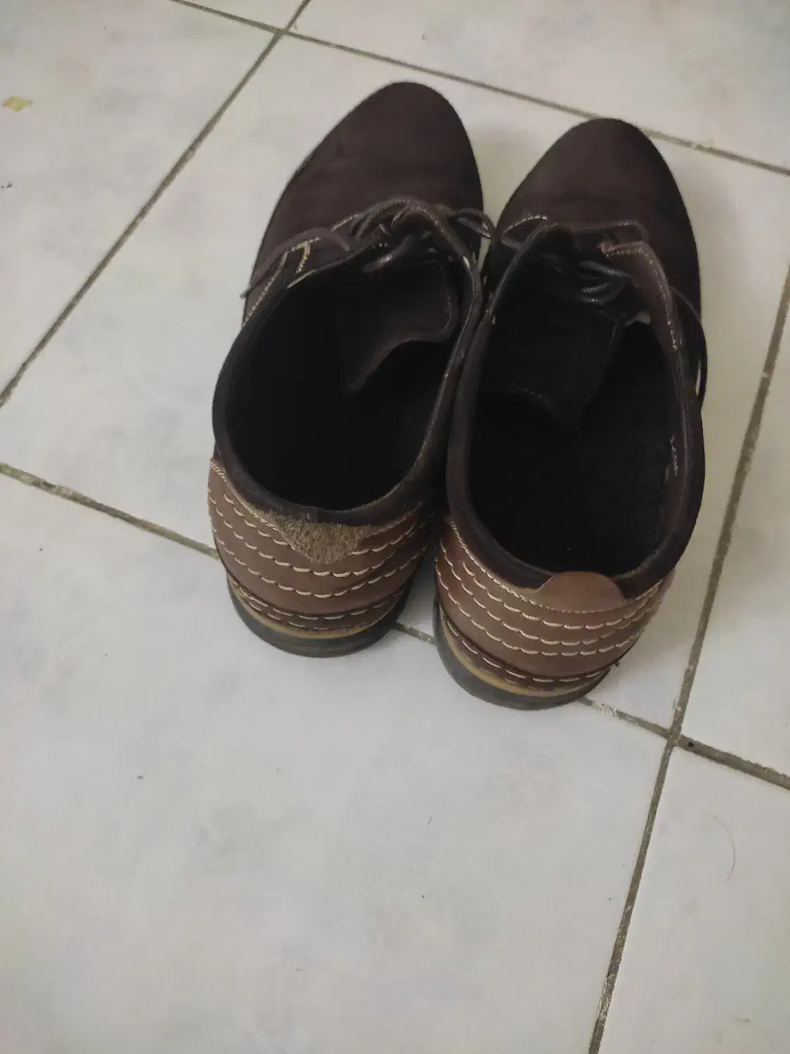 کفش چرم نبوک درجه یک شماره 43|کیف، کفش، کمربند|کرمانشاه, |دیوار