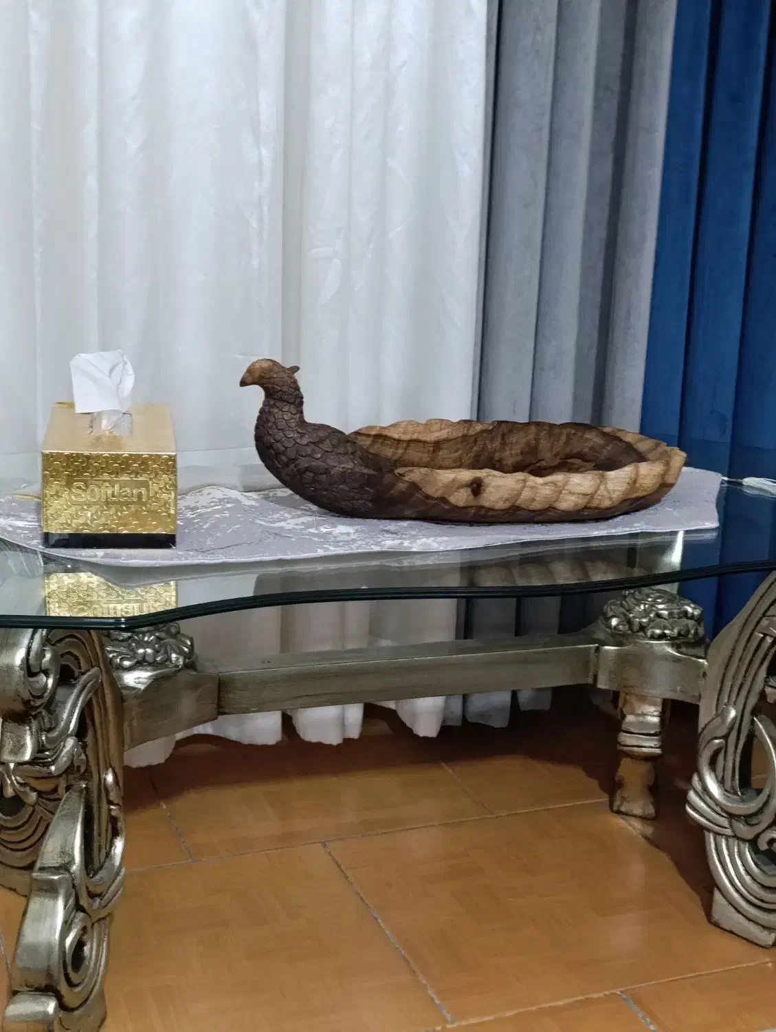 مجسمه کاربردی طاووس|مجسمه، تندیس، ماکت|قرچک, مهدیه|دیوار