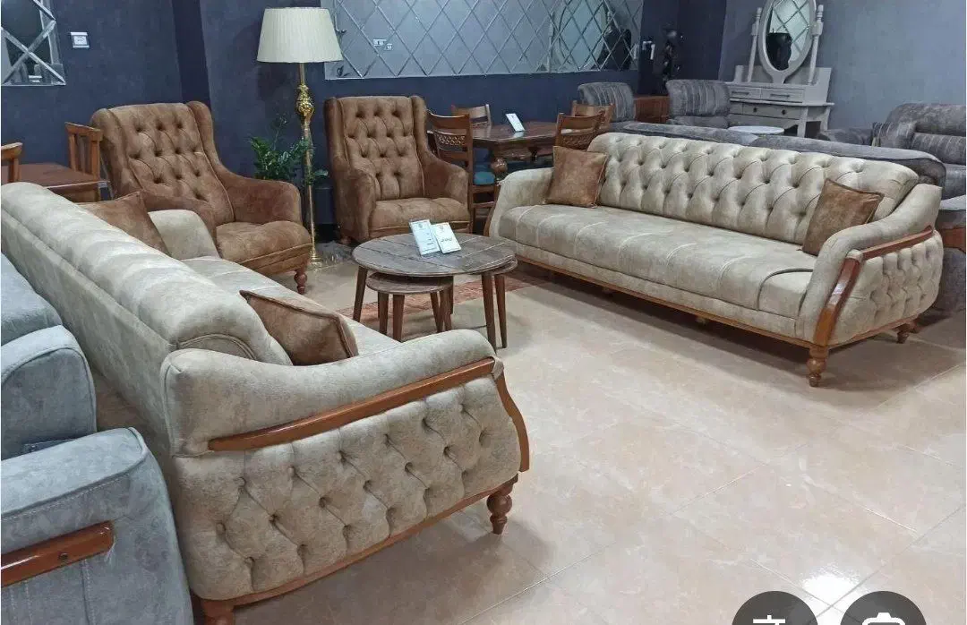 مبل مدل راشل &++رنگ‌و پارچه به دلخواه شما|مبلمان خانگی و میز عسلی|تبریز, |دیوار