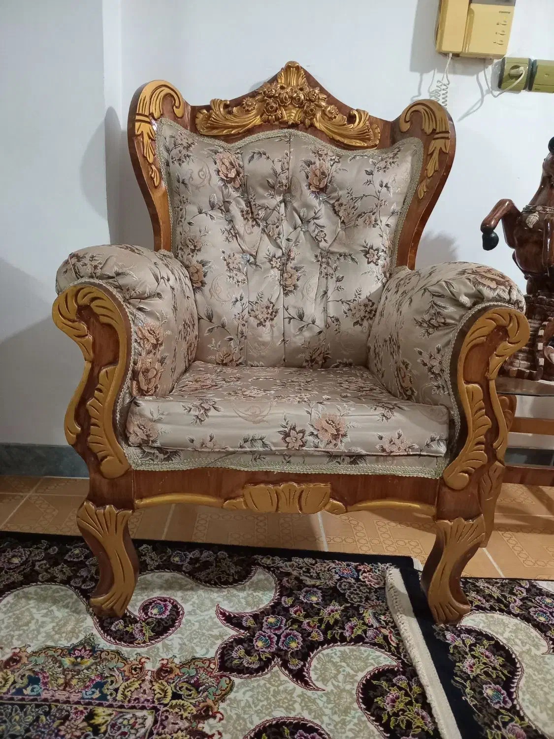 مبل سلطنتی|مبلمان خانگی و میز عسلی|لنگرود, |دیوار