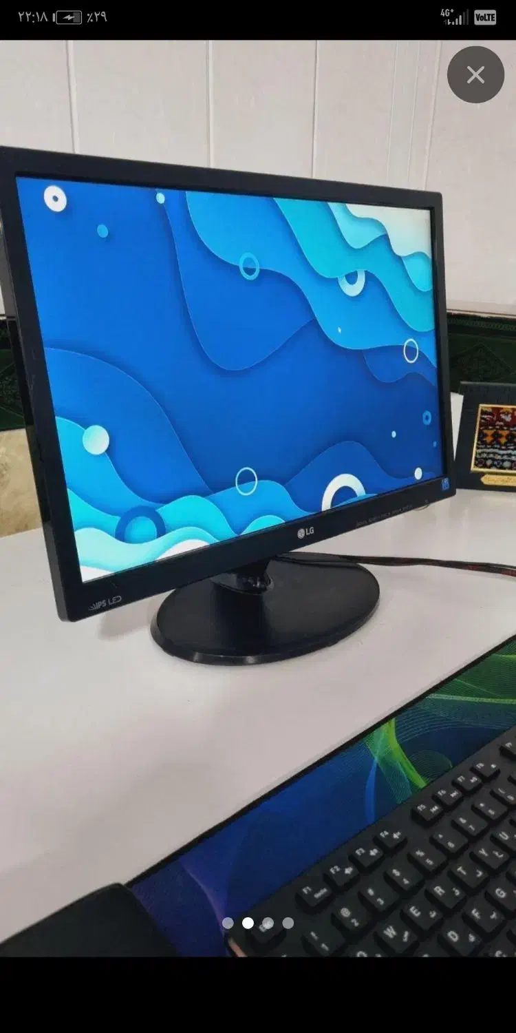 مانیتو 19اینچ ال جی درحد نو|قطعات و لوازم جانبی رایانه|ملایر, |دیوار