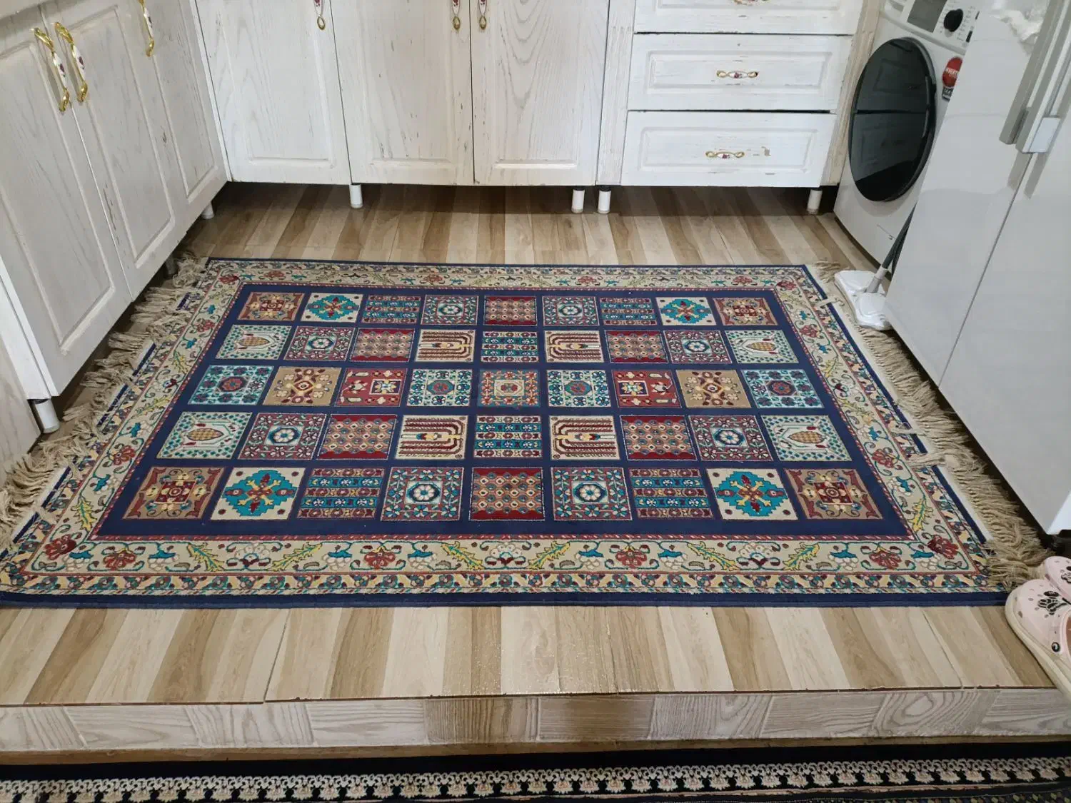 فرش اشپزخانه و گلیم  راه پله|گلیم، جاجیم، گبه|مشهد, نظام دوست|دیوار