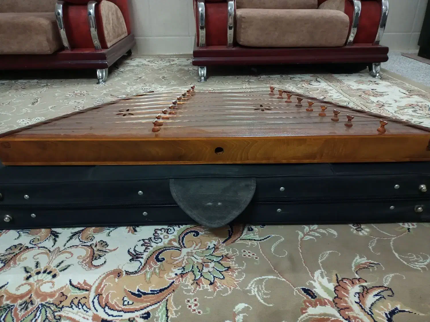 سنتور ۲ مهر طحانی|سازهای سنتی|اردکان, |دیوار