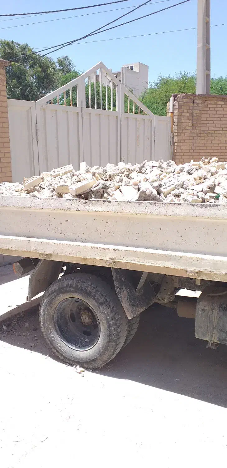 حمل نخاله با جهشه|خدمات حمل و نقل|اهواز, زیتون کارمندی|دیوار