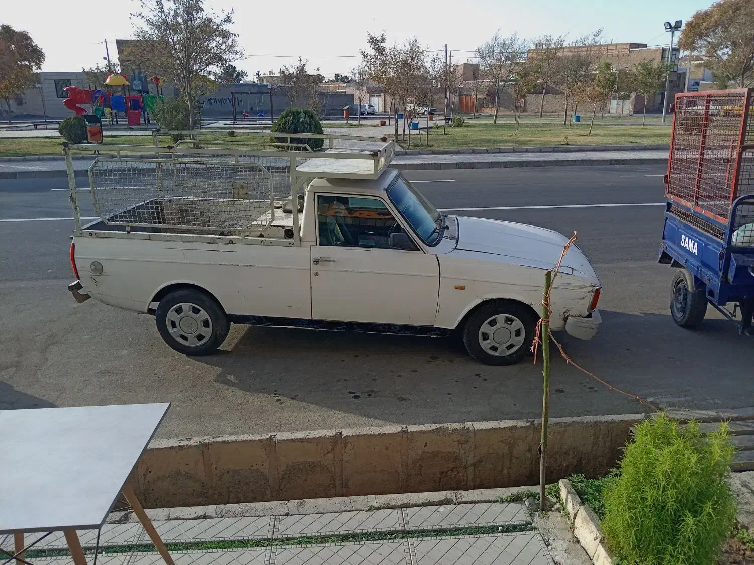 پیکان وانت 91دوگانه کارخانه|خودرو سواری و وانت|سبزوار, هفت تیر|دیوار