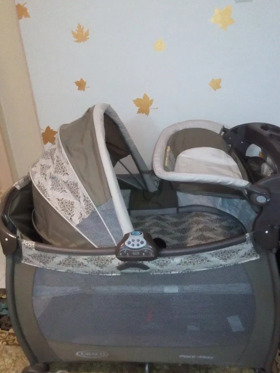 تخت نوزاد graco|تخت و سرویس خواب|ساری, |دیوار