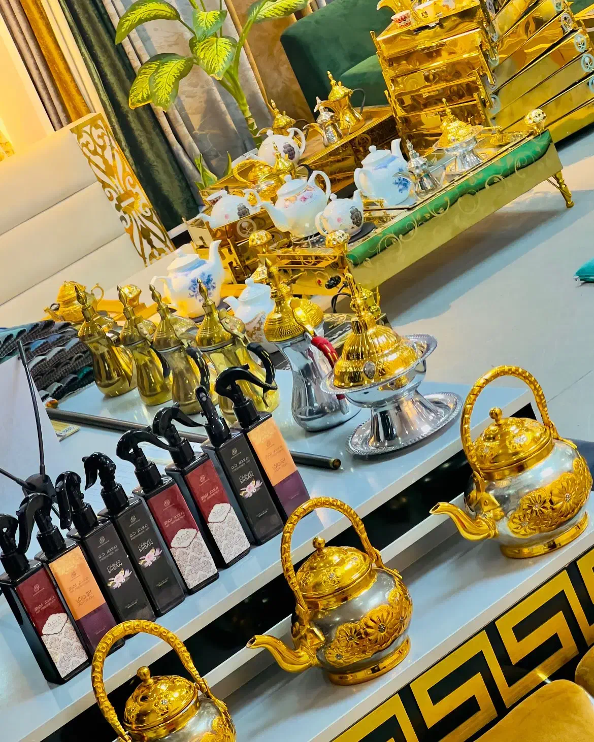 منقل عربی و قهوه جوش ( دله )|اجاق گاز و لوازم برقی پخت‌وپز|تهران, الهیه|دیوار