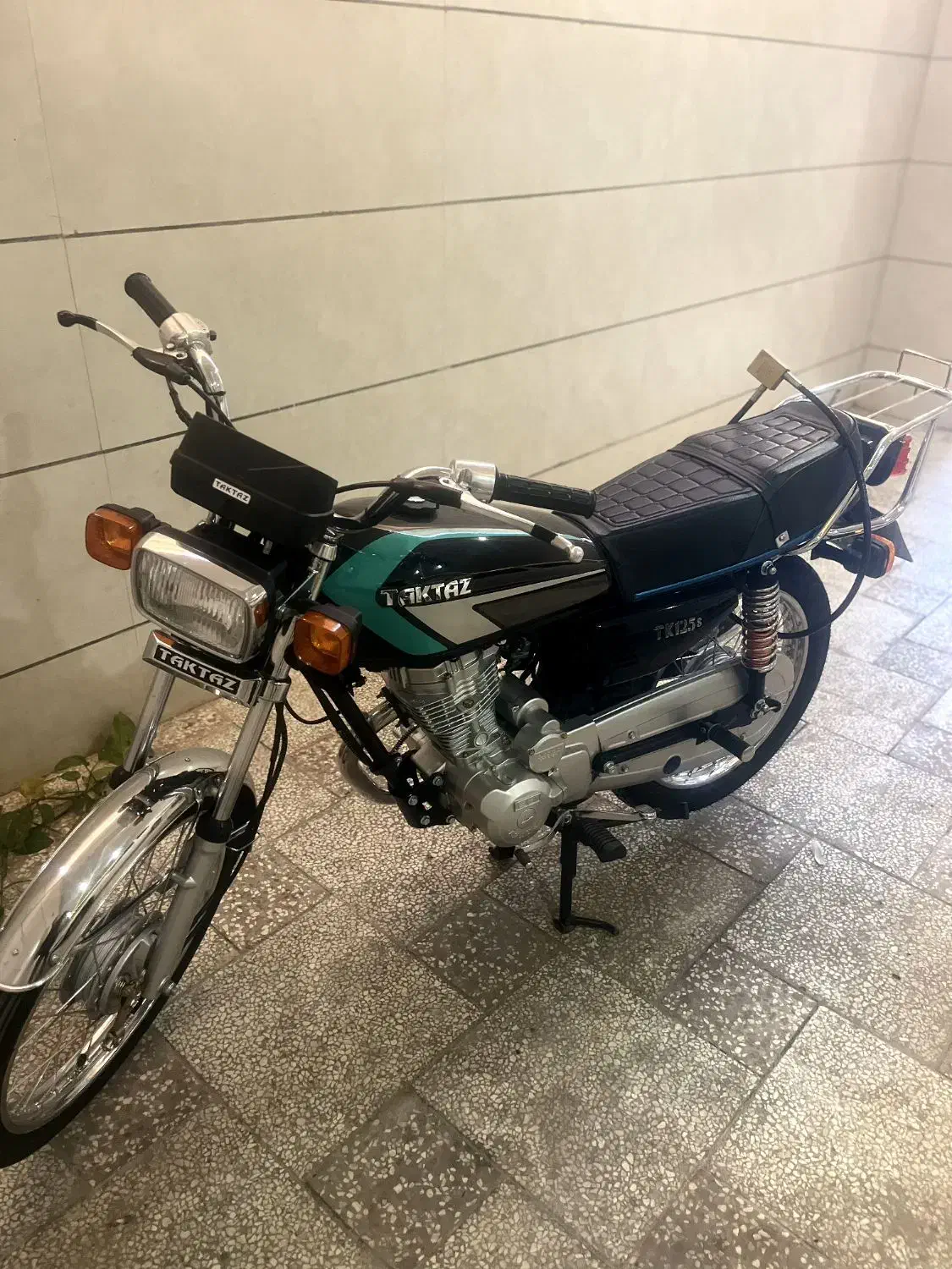 موتور تکتاز ۱۲۵ مدل 404 فروش فوری|موتورسیکلت|مشهد, عنصری|دیوار