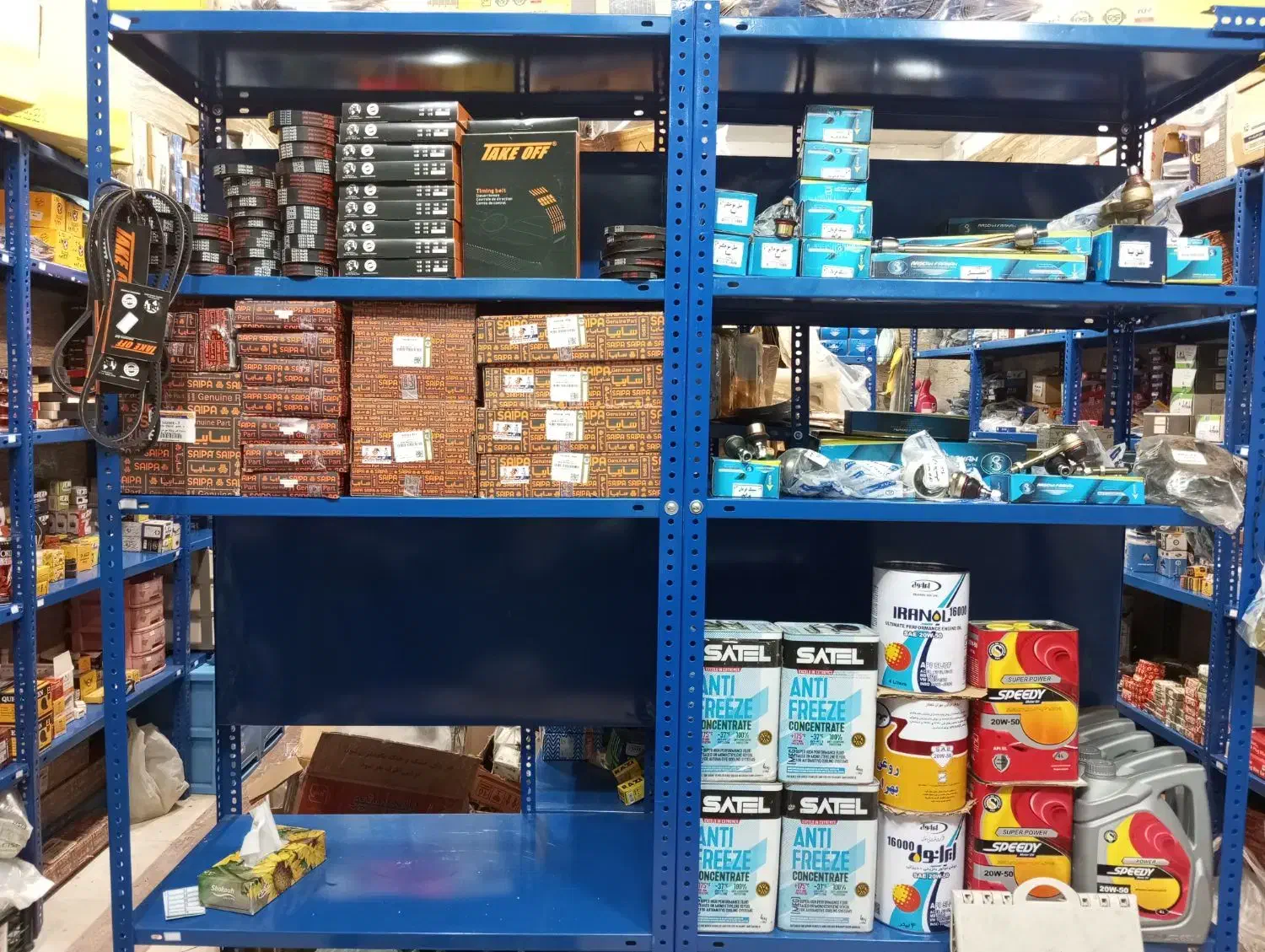 فروش یکجا اجناس مغازه لوازم یدکی|قطعات یدکی و لوازم جانبی|تهران, خاک سفید|دیوار