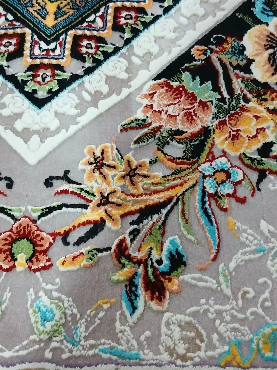 فرش کناره ۱*۳ متری نو|فرش|تاکستان, |دیوار