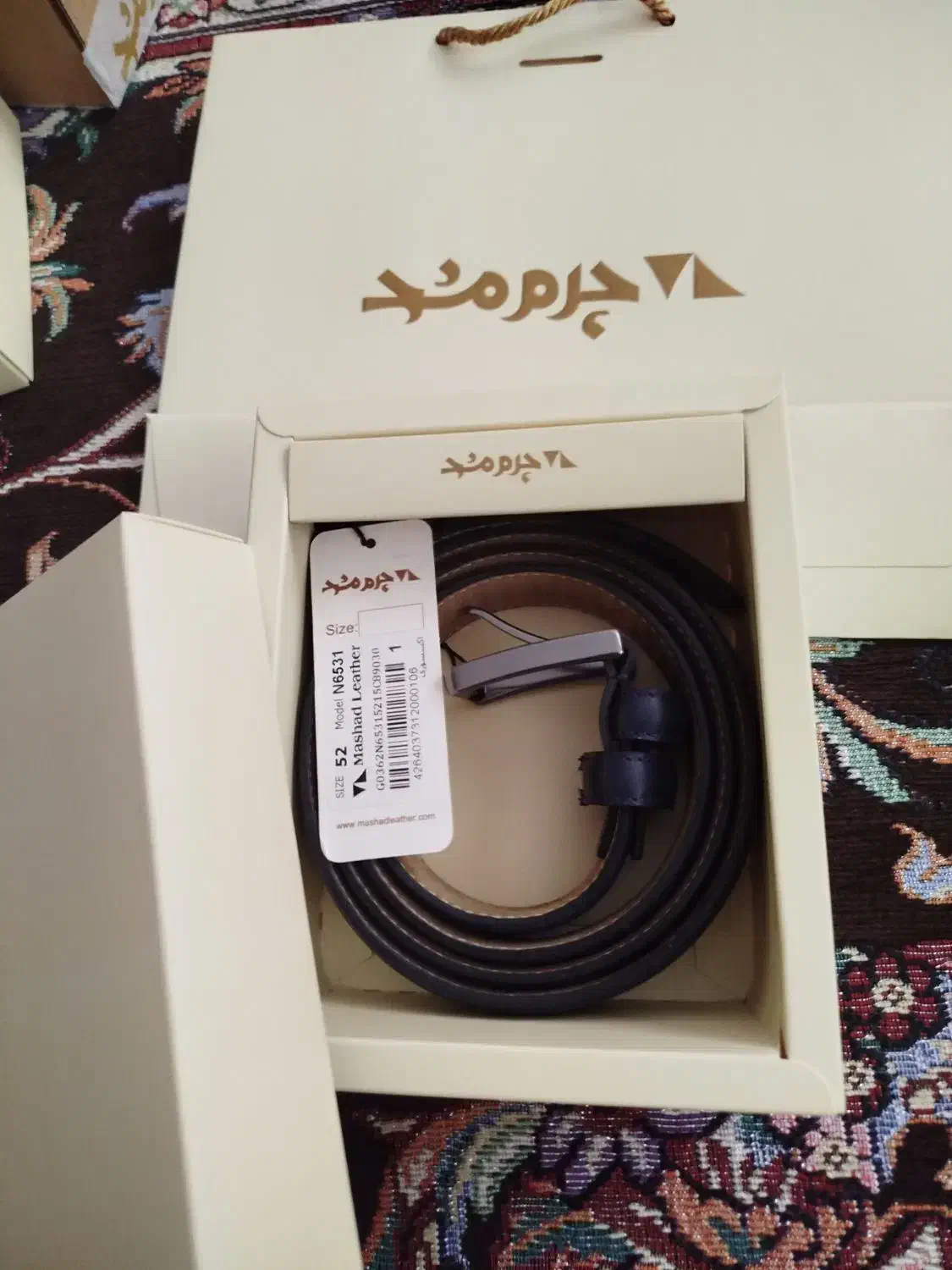 کمربند مردانه سایز 52|کیف، کفش، کمربند|کرمانشاه, |دیوار