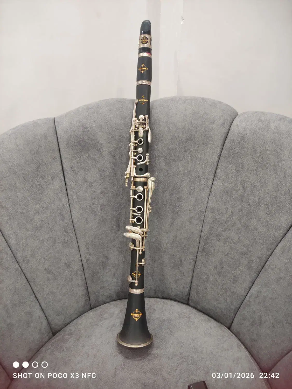 کلارینت سوزوکی|سازهای بادی|خرمآباد, |دیوار