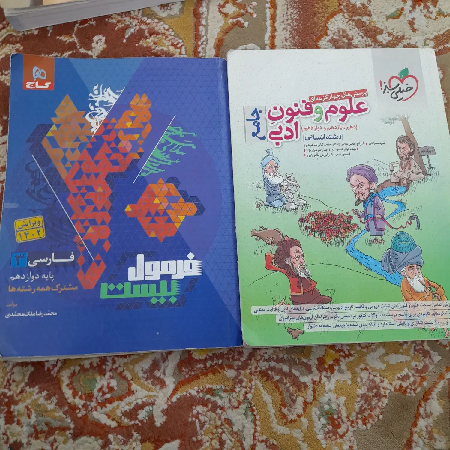 کتابهای کنکور انسانی  دانشگاه فرهنگیان و خیلی سبز|کتاب و مجله آموزشی|اصفهان, شهید رجایی|دیوار