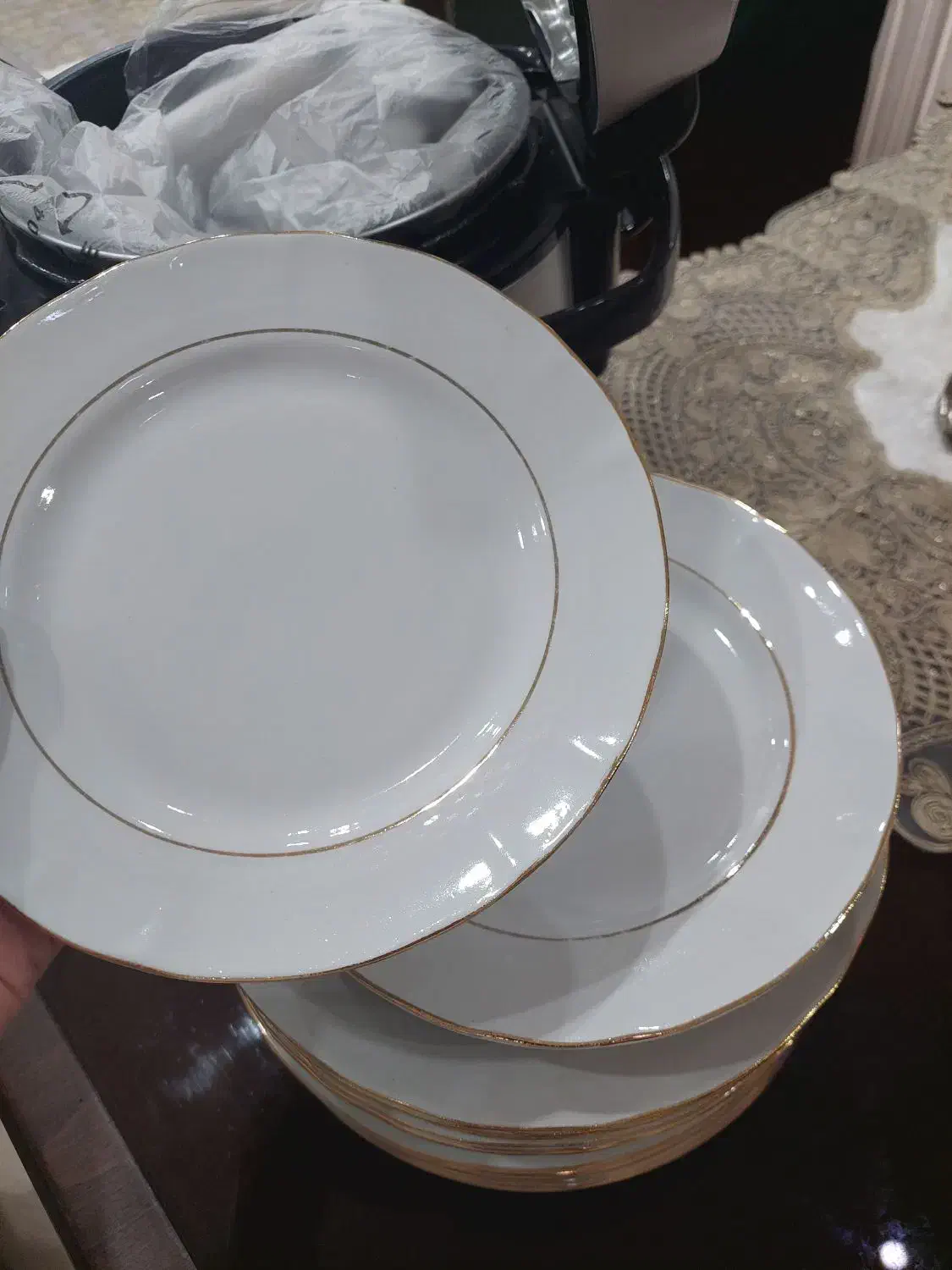 بشقاب چینی|ظروف سرو و پذیرایی|پاکدشت, پاکدشت (مامازند)|دیوار