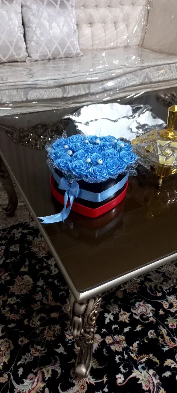 باکس روبان قلبی|گل مصنوعی|اردبیل, |دیوار