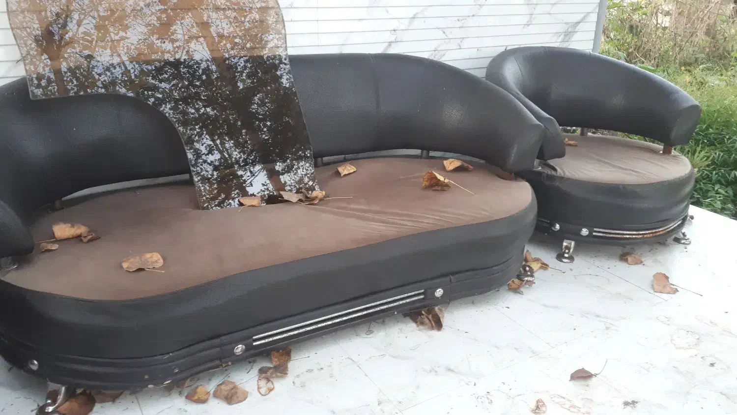 مبل ۷نفره راحتی همراه با میز وسط|مبلمان خانگی و میز عسلی|سنگر, |دیوار