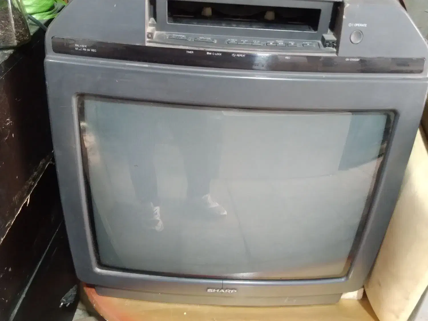 تلوزیون قدیمی دکوری|تلویزیون و پروژکتور|پاکدشت, پارچین|دیوار