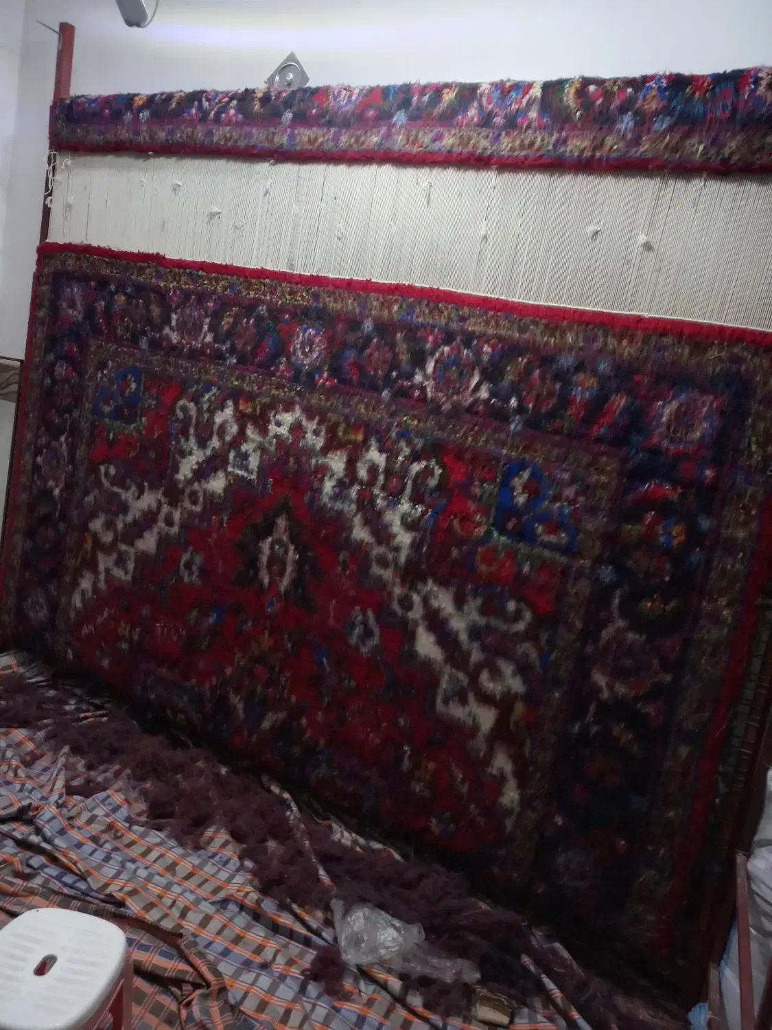 قالی ۹ متری دستباف|فرش|قم, انسجام|دیوار