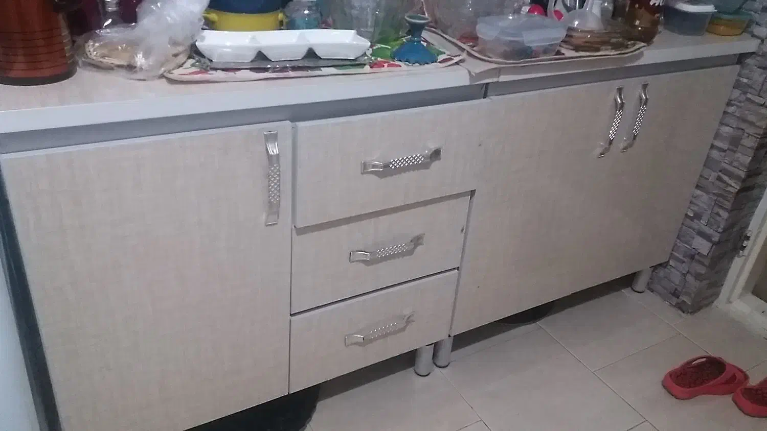 کابینت گالوانیزه درب ام دی اف|مصالح و تجهیزات ساختمان|بندرعباس, |دیوار