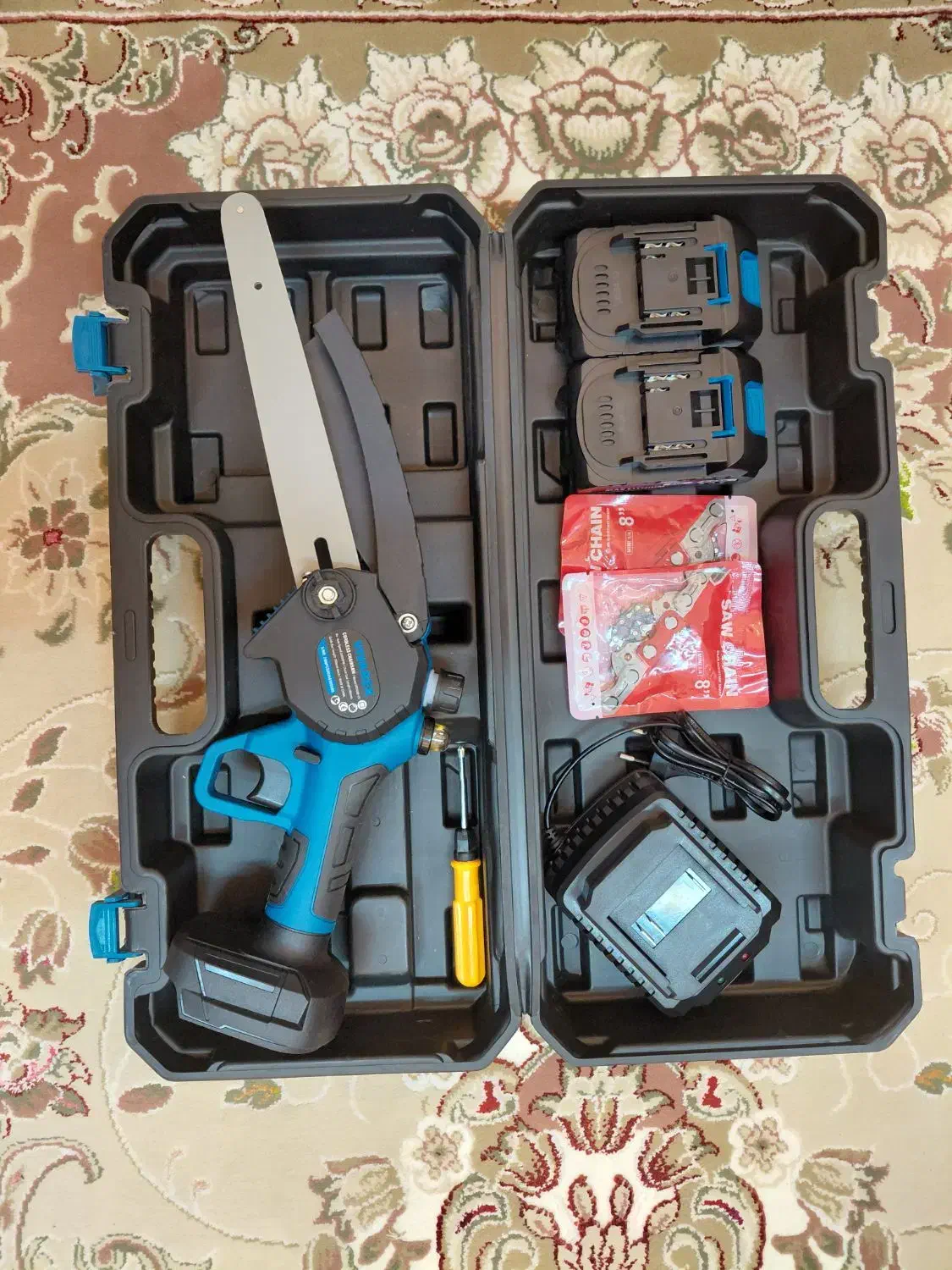 اره زنجیری شارژی ۸‌اینچی ویوارکس مدل VR2108P-CS|ابزارآلات|رشت, شهرک قدس|دیوار