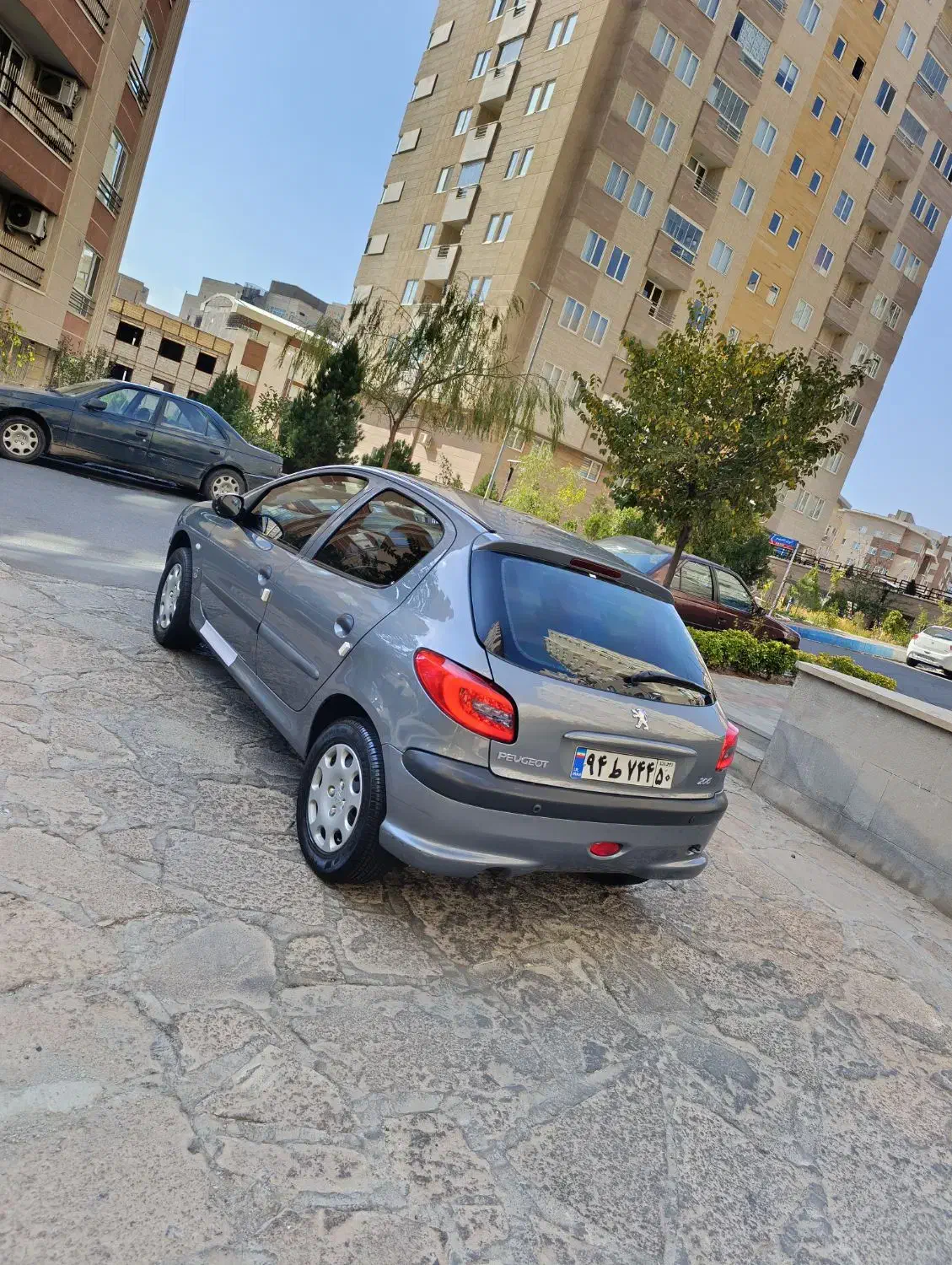 206 مدل ۹۶ تیپ 5 درحد|خودرو سواری و وانت|تبریز, |دیوار