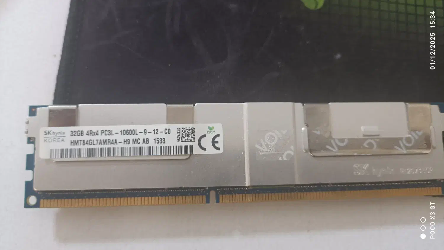 خرید و فروش رم سرور32g10600|قطعات و لوازم جانبی رایانه|تهران, خواجه نصیر طوسی|دیوار