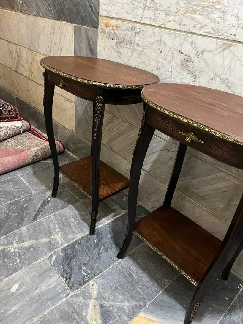 دو عدد میز چوبی تلفن ،کنارسالنی ،آباژور|میز تلفن|تهران, فلاح|دیوار