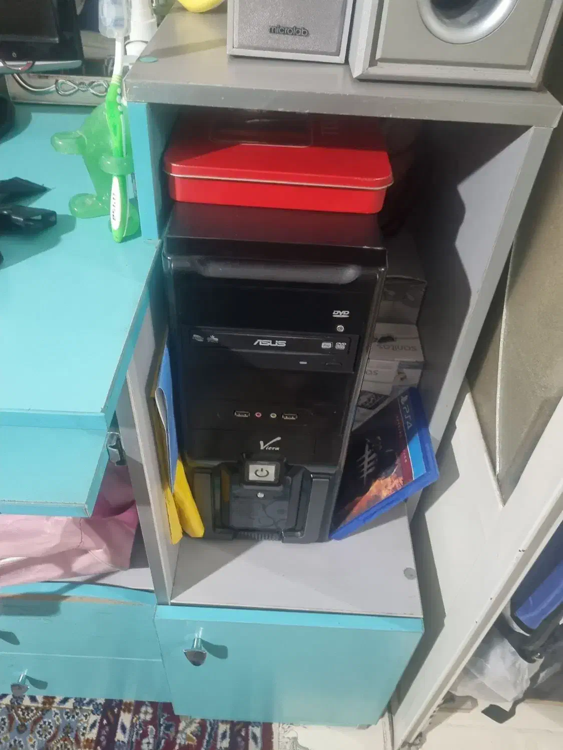 یک دستگاه کامپیوتر با لوازم جانبی|قطعات و لوازم جانبی رایانه|شیراز, شهرک سراج‎|دیوار