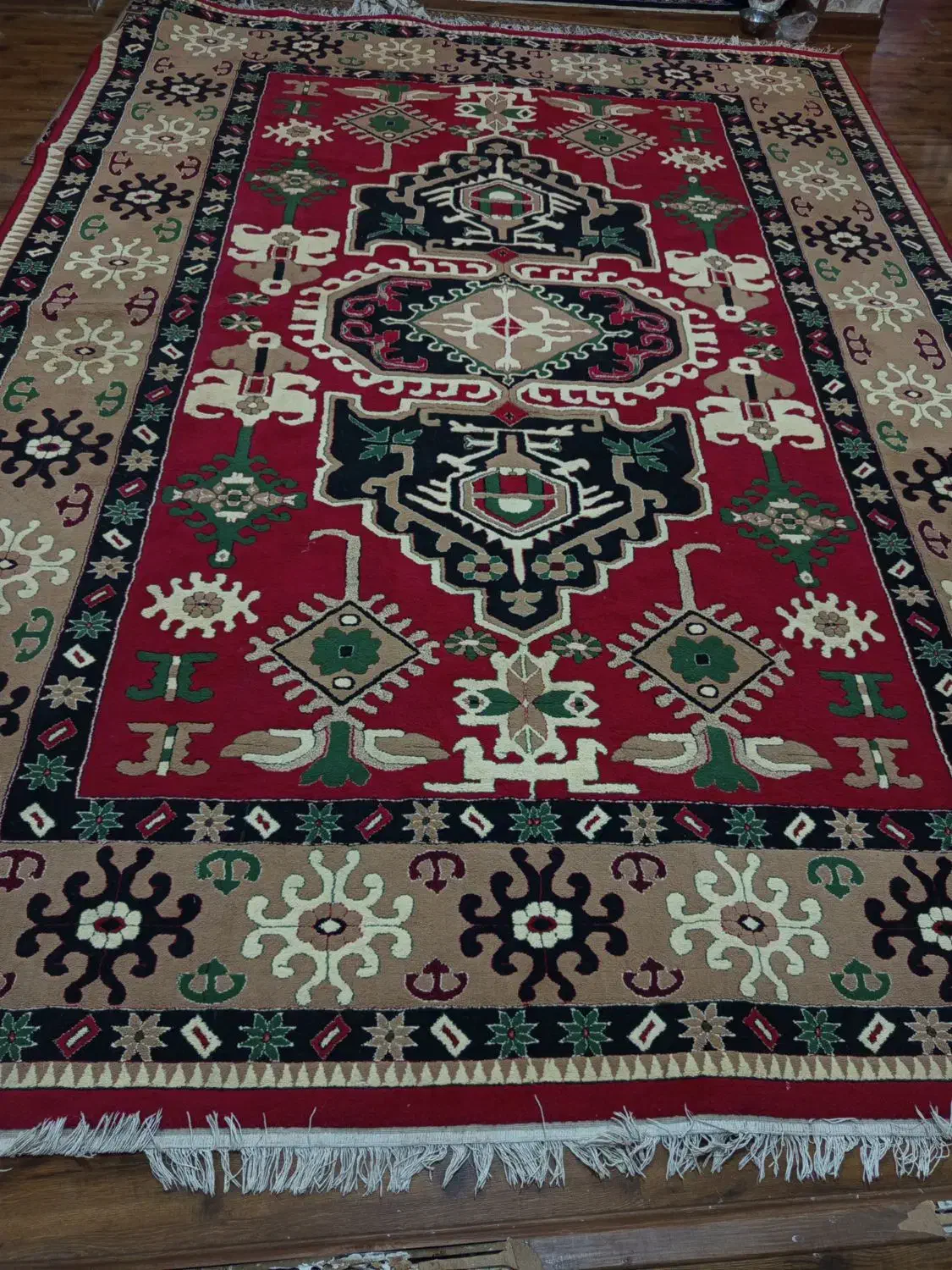قالی قشقایی|فرش|بندر ماهشهر, |دیوار