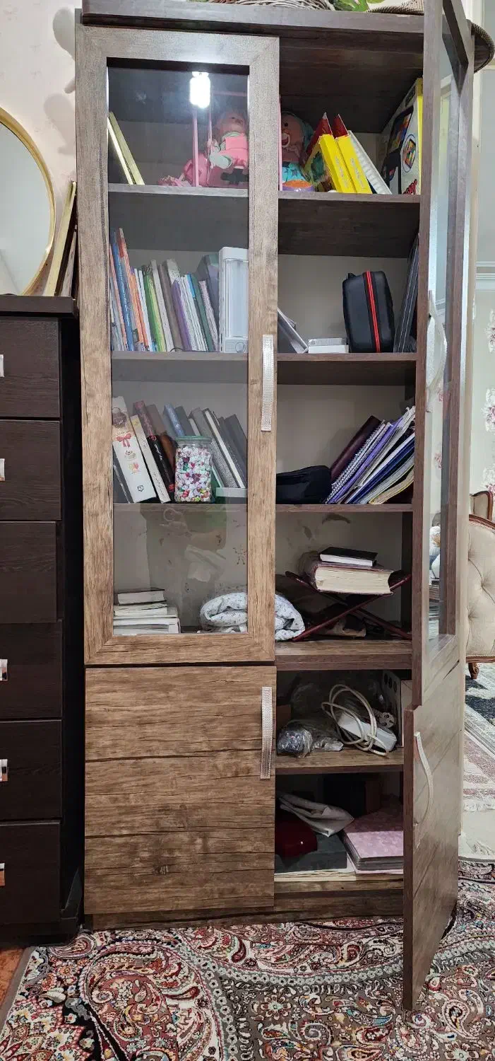 کمد اداری و کتابخانه|کتابخانه، شلف، قفسههای دیواری|کرج, گلدشت|دیوار