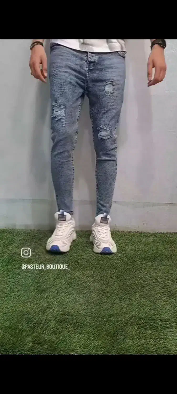 شلوار لی دمپازیپ زاپ دار و ساده برند فانکو|لباس|مشهد, کوشک مهدی|دیوار