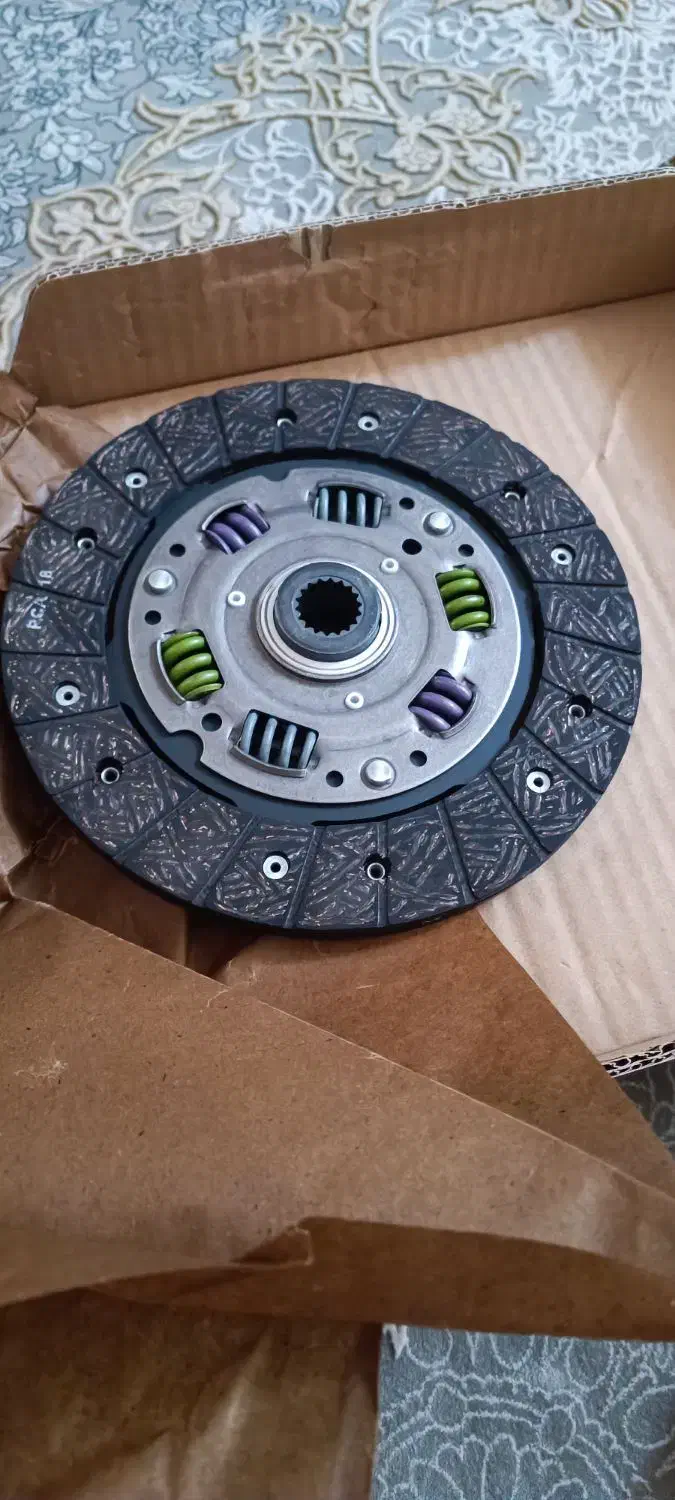 دیسک و صفحه پر دمپر،شش فنر طرح والئو سمند ملی|قطعات یدکی و لوازم جانبی|یزد, |دیوار