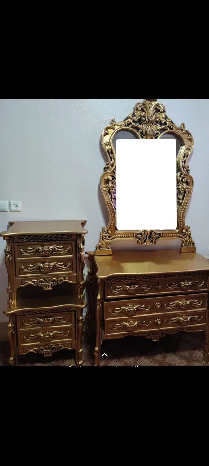 تخت خواب سلطنتی|تخت و سرویس خواب|لردگان, |دیوار